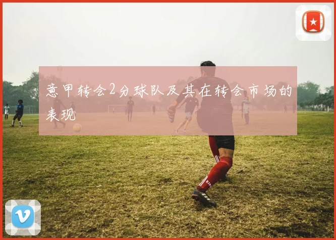 意甲转会2分球队及其在转会市场的表现